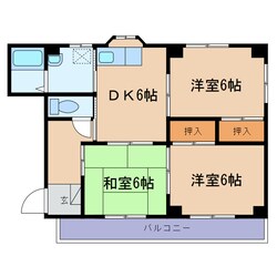 第2オノコーポの物件間取画像